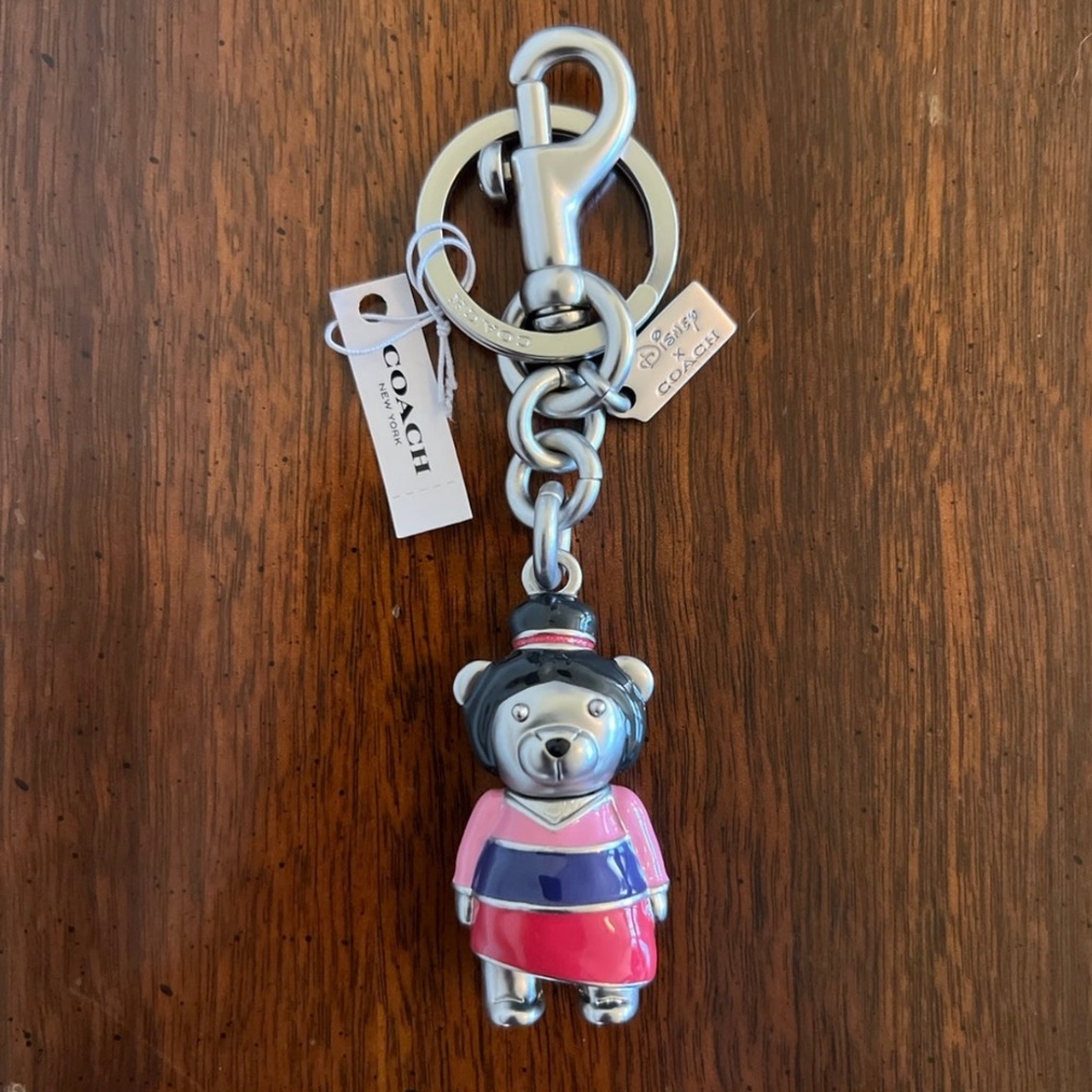 Coach Mulan Princess Bear Charm / Keychain - Picture 2 of 3